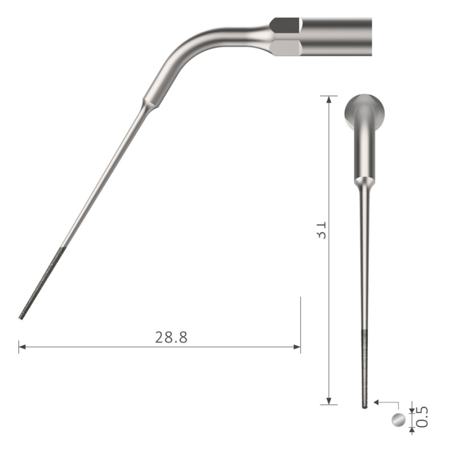 ES4D Endo UItraschall Spitze geeignet für Sirona